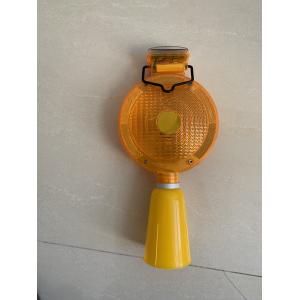 Buy cheap New Solar Road Construction Traffic Blinking Barricade Warning Lights Obstacle Safety Flashing Light from wholesalers