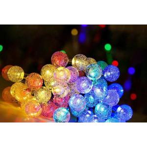 IP65 Hanging Solar Ball Light 46ft SMD0603 With 60 Bubble