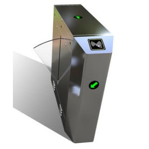 Buy cheap Arms Synchronization Flap Barrier Turnstile With Organic Glass Wing from wholesalers