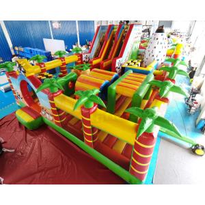 30x37m Inflatable Amusement Park Jungle Jumping Bouncer Castle