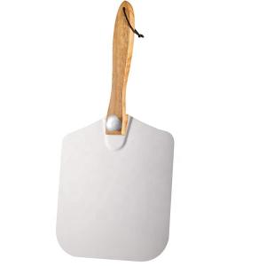 12"*14"*25'' Bandejas De Pasapalos De Piedra Aluminum Metal Pizza Peel Foldable