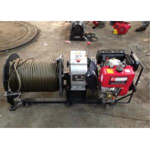 Buy cheap Capacity 30KN 3 Ton Power Puller Winch Pulling / Hoisting 8m / Min Fast Traction Speed from wholesalers