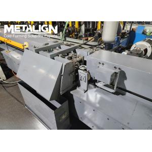 Buy cheap T Bar Drywall Roll Forming Machine With Protective Film And Hydraulic Punching System from wholesalers