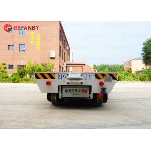 Factory Motorized Flatbed Battery Transfer Trolley