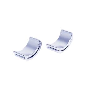 NiCuNi Coated Sintered Rare Earth Magnets Arc Segment Customized