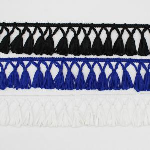 High Tenacity Curtain Carpet 7.5cm Tassel Ribbon Fringe
