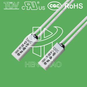 Buy cheap Reusable SEKI Thermal Protector / Bimetal Thermal Switch ROHS Certificated st-22 from wholesalers