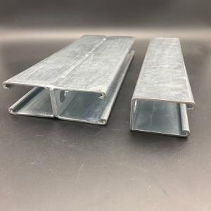 Buy cheap Heavy Rail Electrical Zinc Back to Back Unistrut Channel from wholesalers