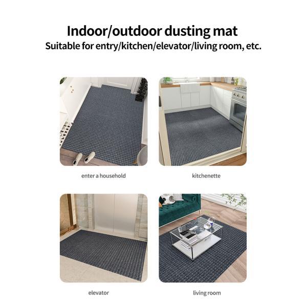 Tailorable Absorbent Entry Mat for Floor Protection in Scandinavian Design and More