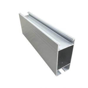 Buy cheap Closet Handle Silver Anodized 6063 T5 Wardrobe Aluminium Profile from wholesalers