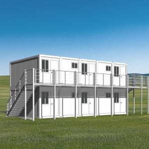Buy cheap Detachable Container House with Strong Steel Structure Rock Wool Sandwich Panel for Fast Construction from wholesalers