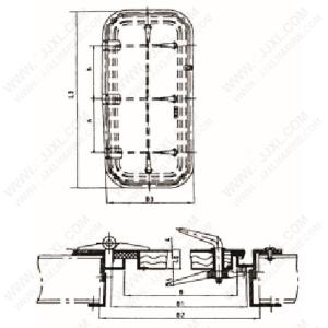 Buy cheap Single-leaf Weathertight Aluminium Door from wholesalers
