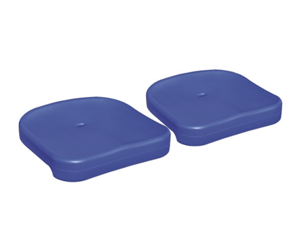 Buy cheap Flat HDPE Aluminum Structural Plastic Bleacher Seat 400mm Width from wholesalers