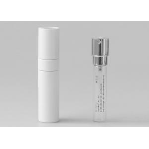 Buy cheap White Twist And Spritz Atomiser Plastic Refillable Perfume Atomiser 104mm Height from wholesalers
