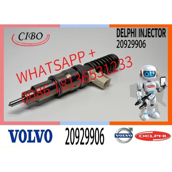 Quality Fuel Injector 20929906 BEBE4D14101 20780666 For VOL-VO Excavator D16 A40E A40F A45G EC700B EC700C EC750D L350F L350H for sale