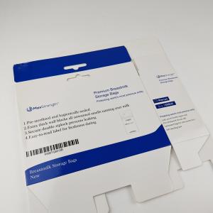 400g Paperboard Storage Box Customized Rectangular Milk Packaging Box