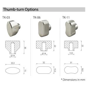 Flat Key Security Mortice Lock Cylinder EN1303 Key and Turn Satin Chrome Fire
