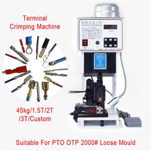 Semi-automatic Terminal Crimping Machine with 15KN Pressing Ability and 220V