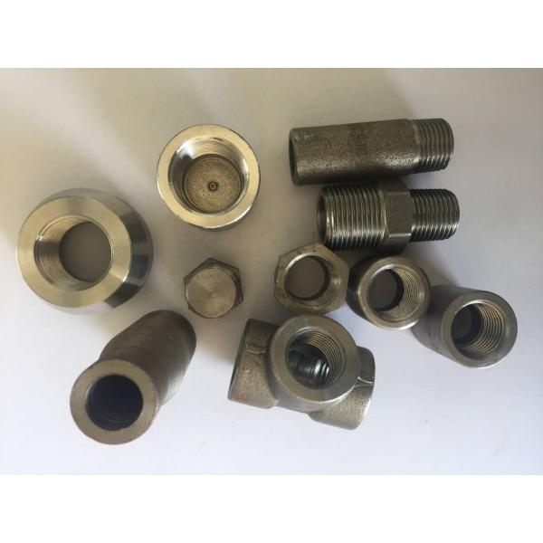 Quality ASTM B462 Incoloy Nickel Alloy Pipe Fittings N08020 Forged Pipe Fittings As Per ASME B16.11 MSS SP79 83 95 97 BS3799 for sale