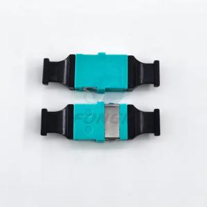 Buy cheap MPO Simplex Fiber Adapter Optical Coupler No Flange OM3 Fiber Optic Adapter from wholesalers