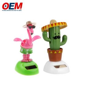 Customized Solar Powered Bobble Head Dancing Toy OEM Skeletal Action Figurines