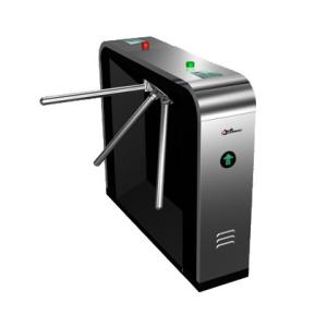 RS485 Magnetic Traffic Prompt One Way Tripod Turnstile Gate, Drop Arm Barrier