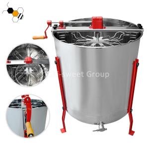 Buy cheap Stainless Steel 8 Frames Centrifuge Honey Manual Honey Extractor from wholesalers