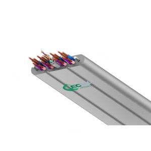 ECHU Flat Traveling Cable for Elevator use, Shielded Flat Travel Cable with STP