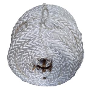 Durable 8 Strand Polyester Mooring Rope 36mm-96mm 220 Coil for Vessel Towing