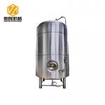 500L Stacked Up Bright Beer Tank , SS304 / 316 Brewing Brite Tank Welded Shell