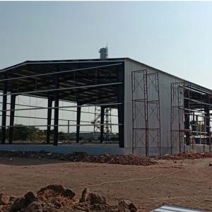Buy cheap Custom Steel Structure Warehouse Building with H Section Frame from wholesalers