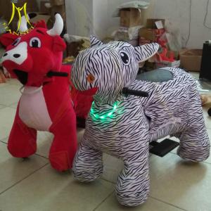 China Hansel electric walking animal playground dinosaur riding toys for child on sale