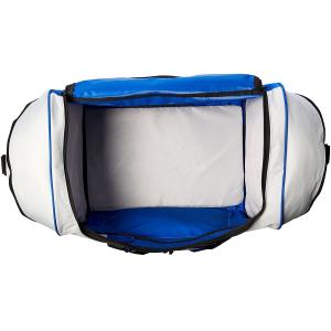 Buy cheap 600D Polyester Personalized Sports Duffle Bags Blue Color H32.4cm X W69.2cm X D34.3cm from wholesalers