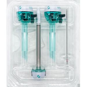 China Bladeless Disposable Laparoscopic Trocar Kit 12mm Laparoscopia Desechable Trocares on sale