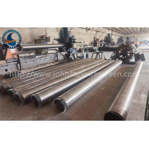 Buy cheap Low Carbon Galvanized Johnson Vee Wire Screen 8-5/8