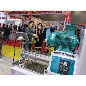 PLC Control Horizontal Bead Mill Machine 380V For Efficient Batch Grinding