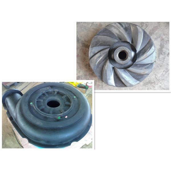 High Chrome Material Slurry Pump Parts Pump Impeller Replacement ODM Acceptable