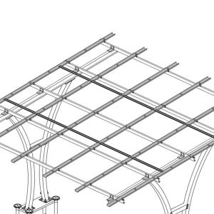 Buy cheap Ground Mount Racking System Lightweight Al6005-T5 With 25years Using from wholesalers