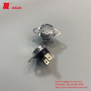 Buy cheap Bimetal Thermostat Switch Temperature Controller 5~16A  120~250VAC from wholesalers