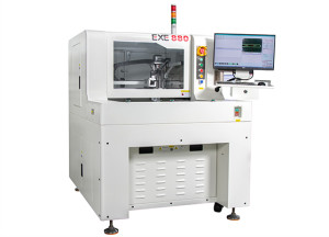 China Fully Automated PCB Depaneling Machine Double Worktable Structure on sale China Fully Automated PCB Depaneling Machine Double Worktable Structure on sale