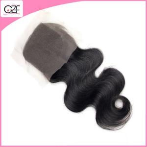 Buy cheap Cheap Price Top Lace Closure Body Wave Natural Color 4x4 Free Parting Lace product