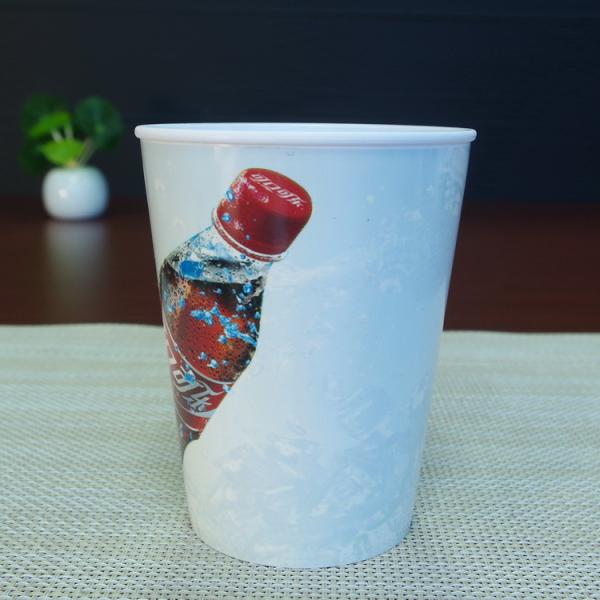 420ml Pp Promotion Single Wall Plastic Cups AB Grade For Cola
