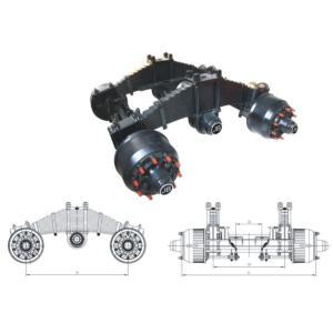 Buy cheap 28T Bogie Suspension for trailer from wholesalers