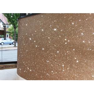 Buy cheap 3 Chunky Glitter Wall Fabric , Glitter Material Wallpaper Shiny Stereoscopic from wholesalers