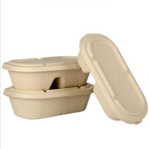 Buy cheap 100% Biodegradable Disposable Wheat Straw Lunch Box Compostable from wholesalers