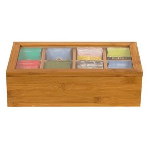 Buy cheap luxury custom bamboo acrylic tea box organizer from wholesalers