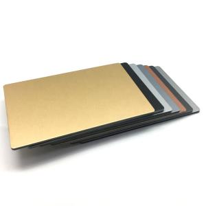 Buy cheap Flash Silver Solid Aluminium Sheet ACP For Cladding from wholesalers