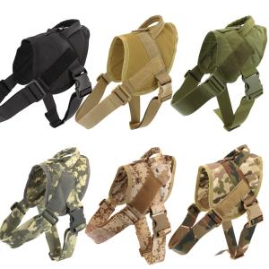 Buy cheap Black Personalized Tactical Dog Harness 90cm 1000D Nylon from wholesalers