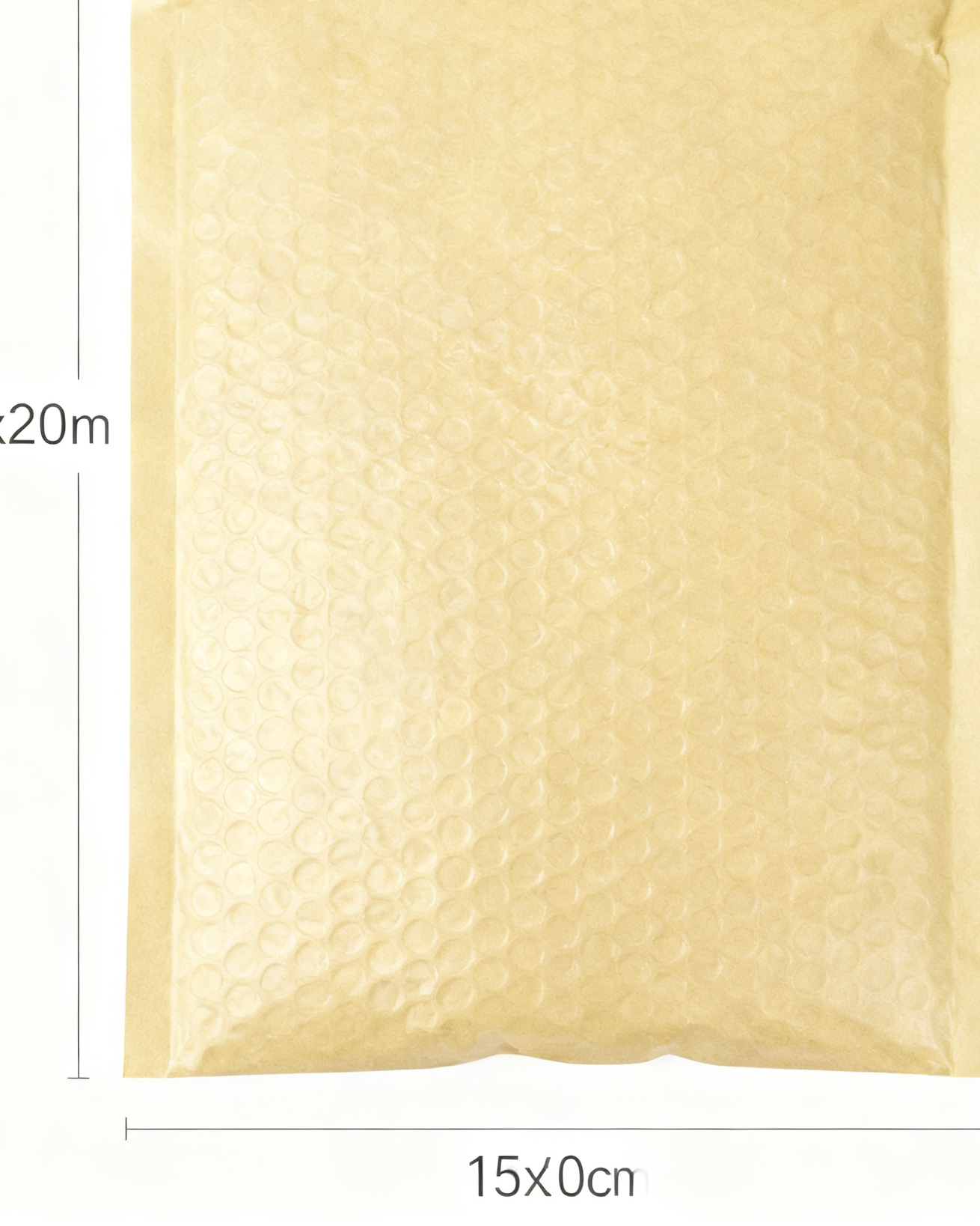 Buy cheap Eco-friendly Kraft Paper Bubble Bags with Customizable Size Shockproof and Tear-Resistant for Secure Packaging from wholesalers