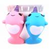 Buy cheap PU Foam Squeeze Kawaii PU Soft Stess Relief Whale Slow Rising Squishy Toys from wholesalers